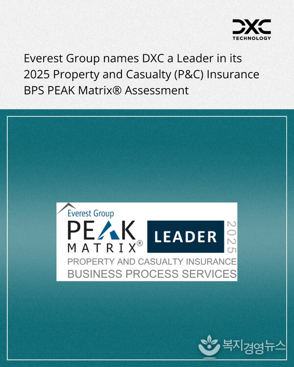 DXC Named a Leader in Property and Casualty Insurance in Everest Group Assessment of BPS Providers