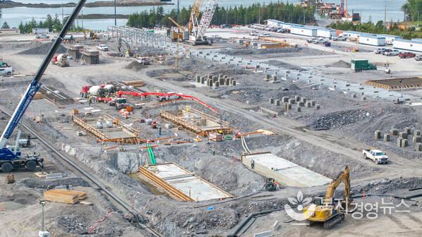 AltaGas REEF Early Construction (CNW Group/GAS LIQUIDS ENGINEERING LTD.)