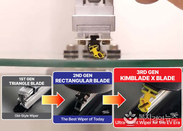 400만 달러 펀딩 성공 신화 킴블레이드, 전기차 시대에 혁신이 될 와이퍼 블레이드